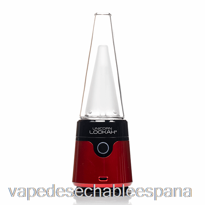 Vape Desechable España Lookah Unicornio Rojo